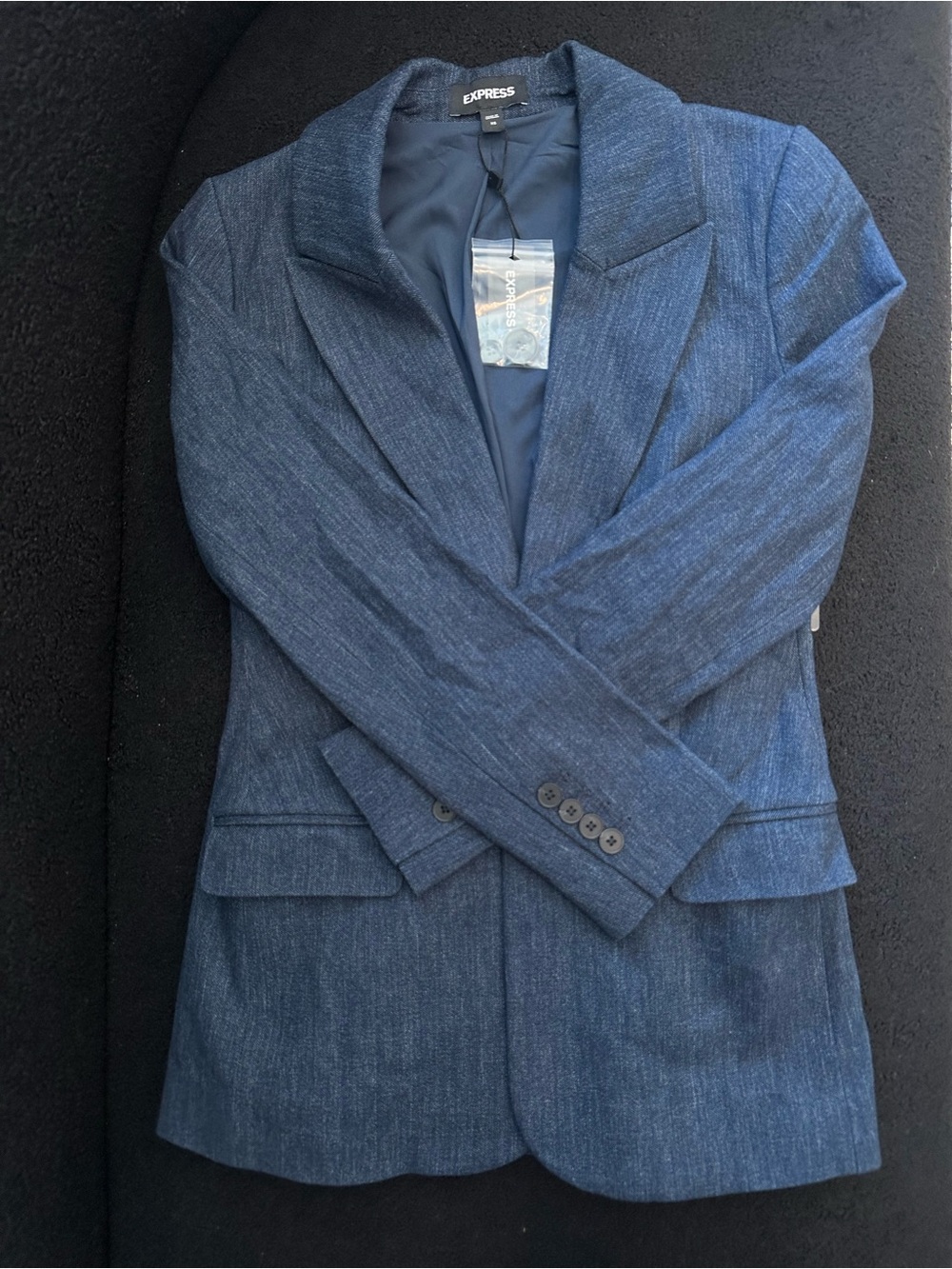 Express Editor One Button Blazer
